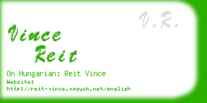 vince reit business card